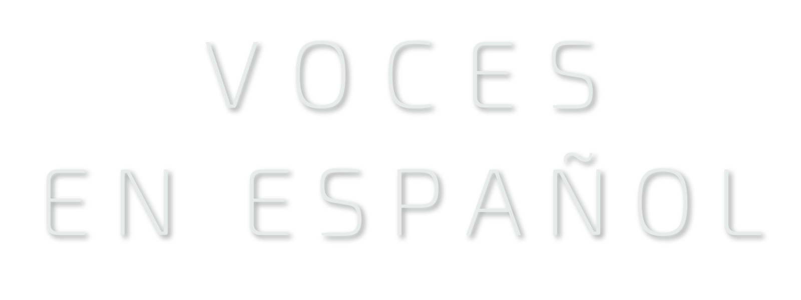 Voces en español